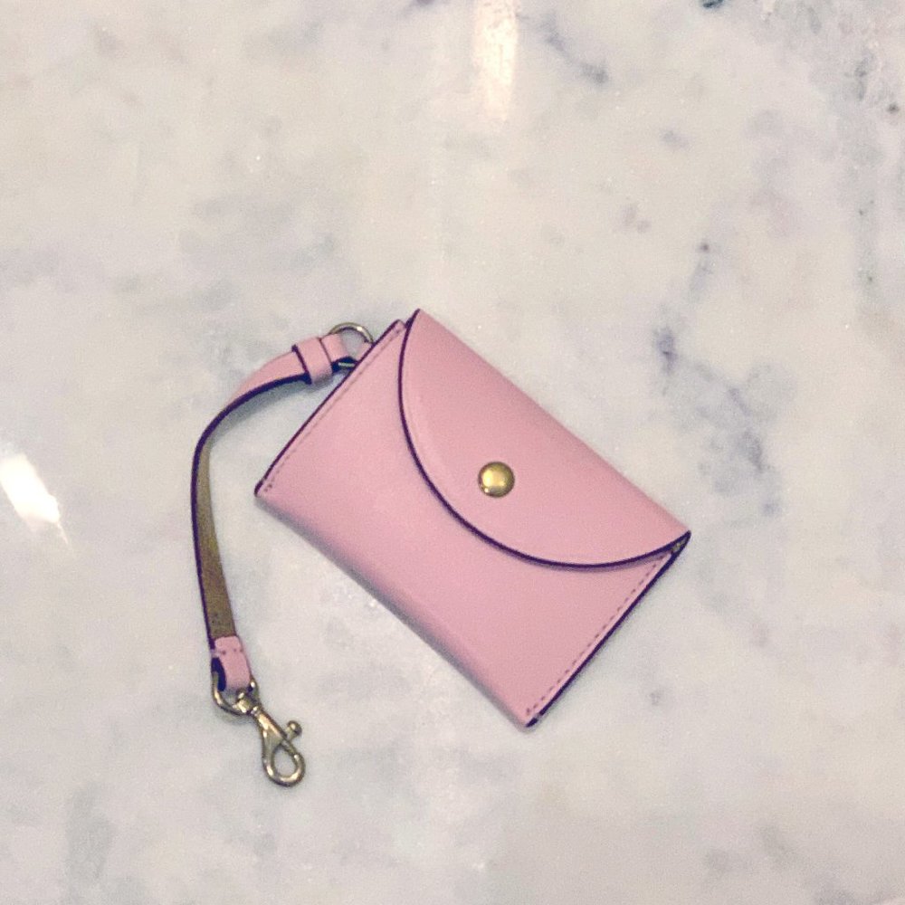 J. Crew Business/Subway Card Case with hook